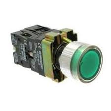 Illuminated Push button green Technic Make